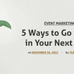 5 ways to go green next event